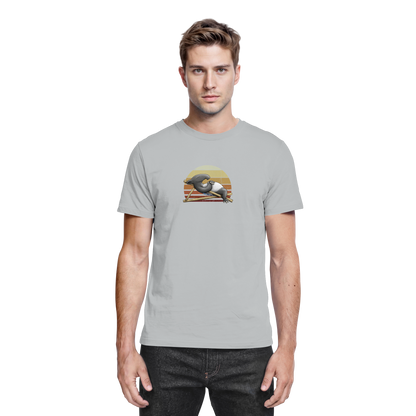 Lässiger Retro Sundown Tapir - Premium Shirt