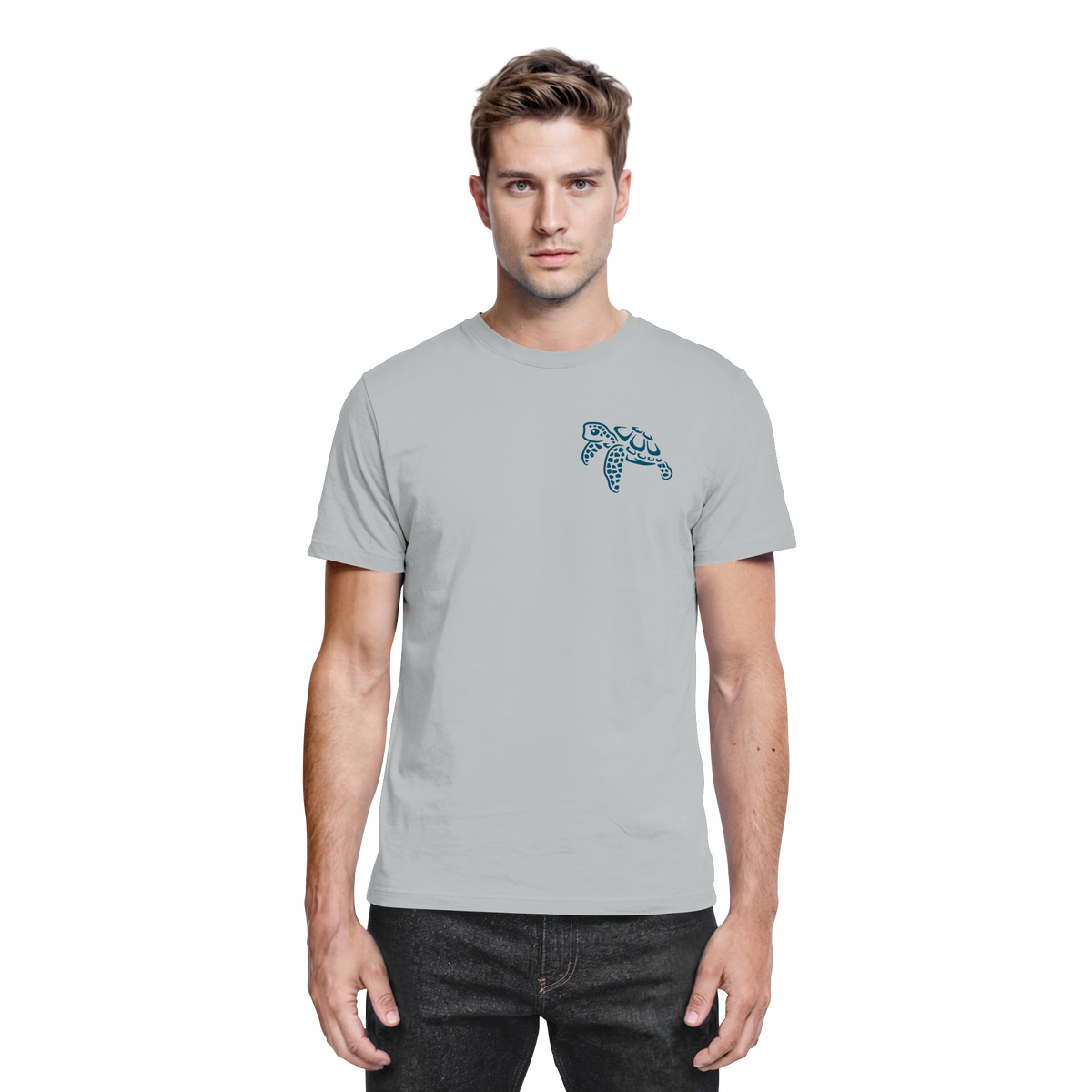 Lässig lustige Wasserschildkröte - Premium Shirt