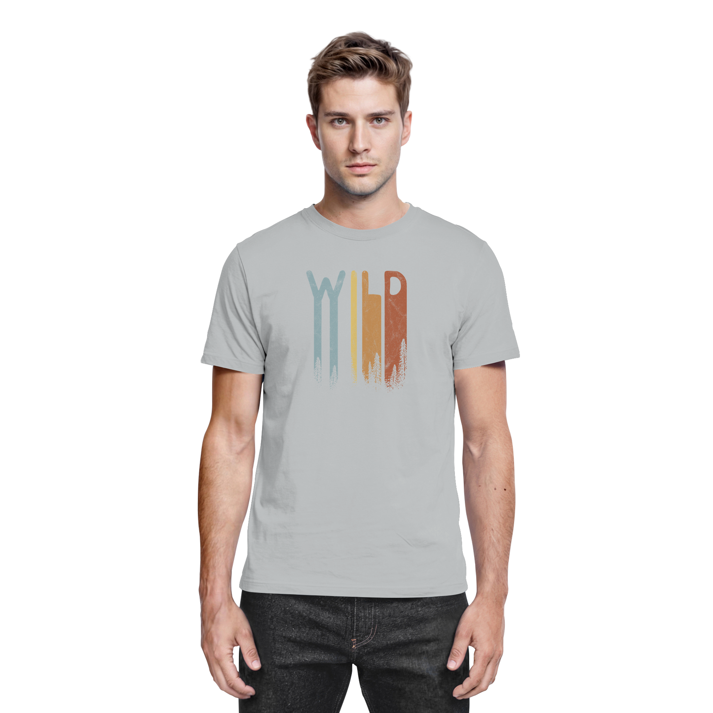 Wild Retro Schriftzug - Premium Shirt
