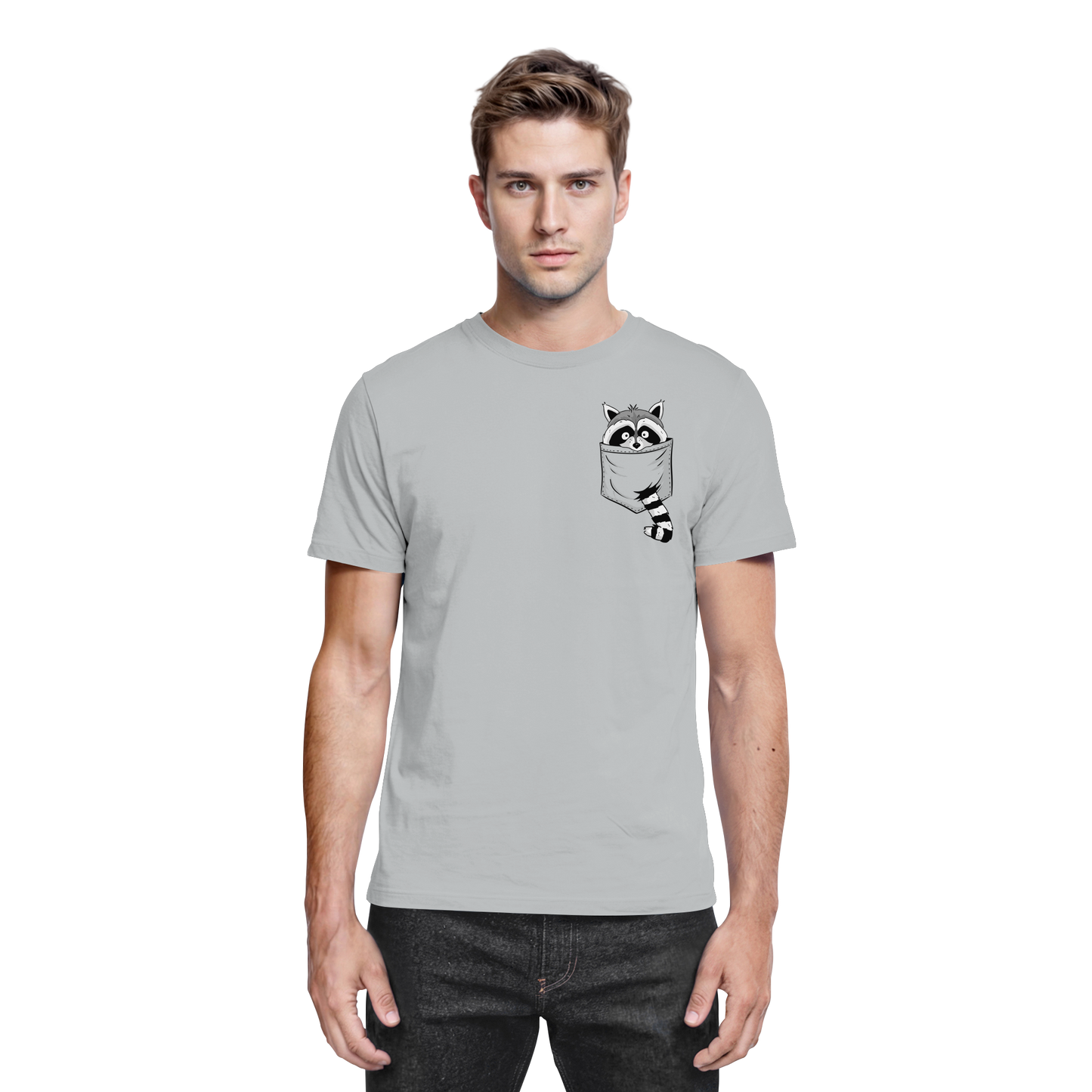 Waschbär in Deiner Tasche - Premium Shirt