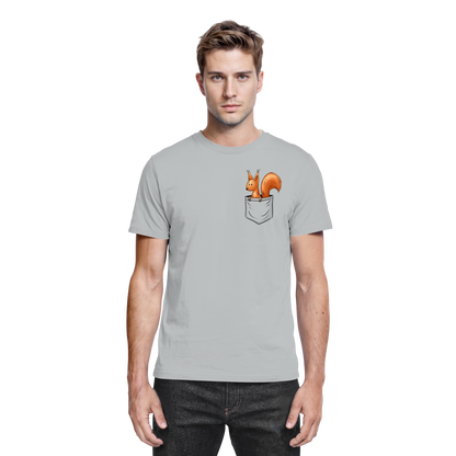Lässiges Eichhörnchen In Tasche - Premium Shirt