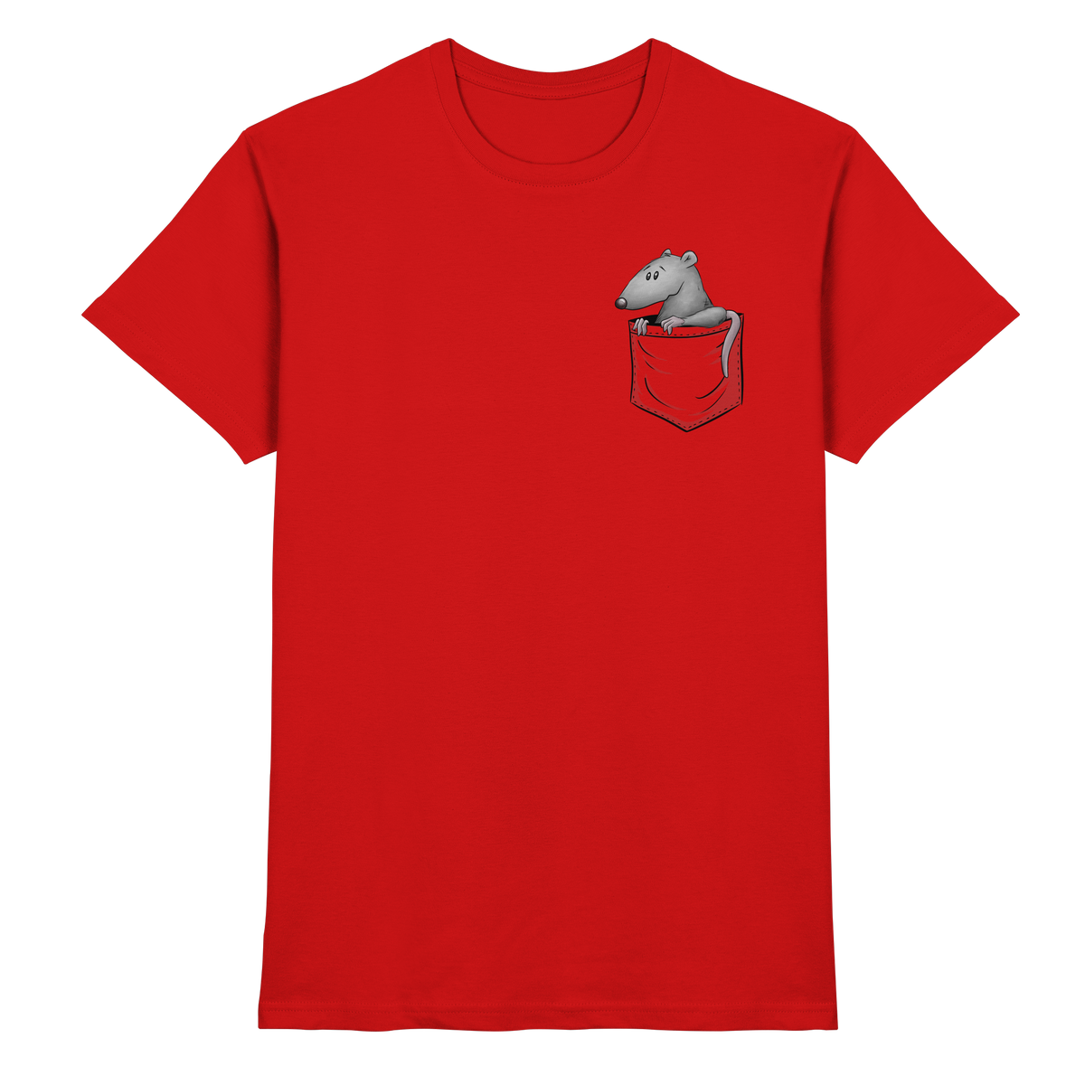 Kleine Ratte in der Tasche - Premium Shirt