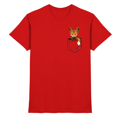 Funky Fuchs in der Tasche - Premium Shirt