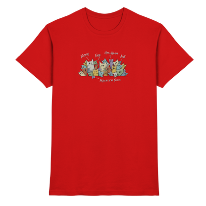 Nope, Nee, Nö Katzen - Premium Shirt