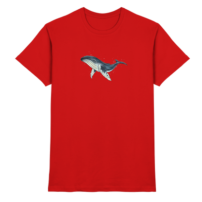 Tiefsee Ozean-Riese Buckelwal - Premium Shirt