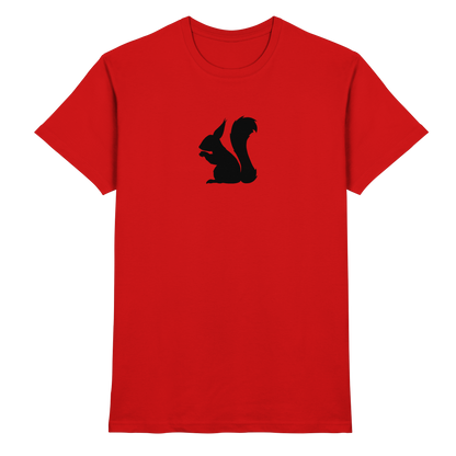 Eichhörnchen Silhouette - Premium Shirt