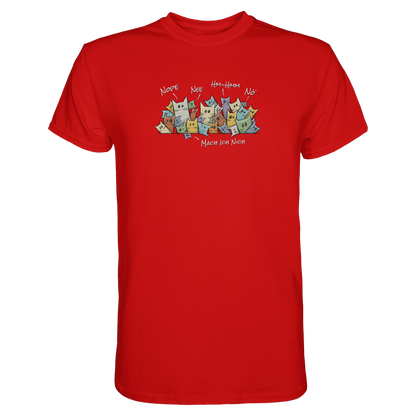 Nope, Nee, Nö Katzen - Premium Shirt