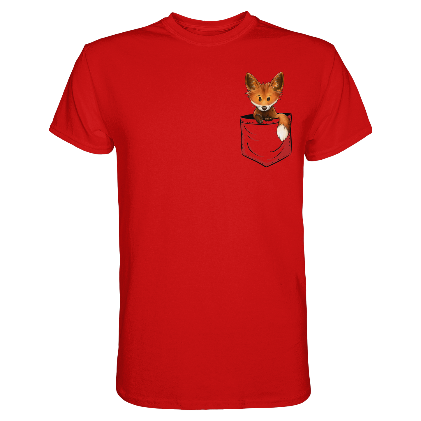 Funky Fuchs in der Tasche - Premium Shirt