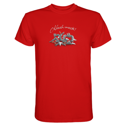 Kraah-masté! Yoga Raben Krähen - Premium Shirt