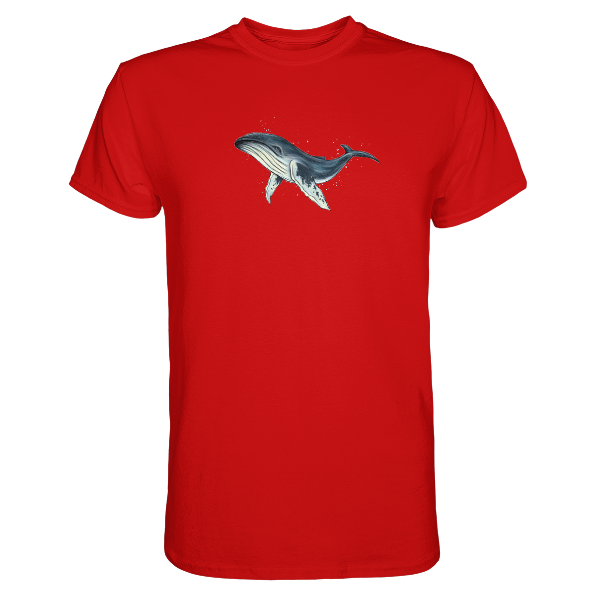 Tiefsee Ozean-Riese Buckelwal - Premium Shirt