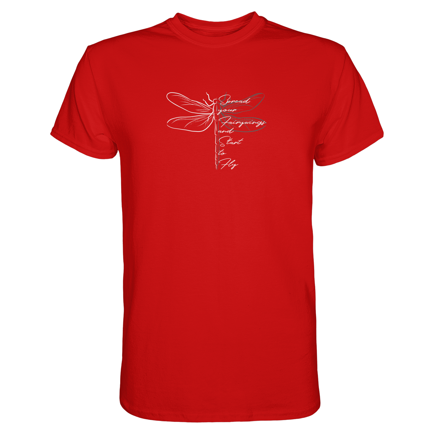 Breite die Flügel aus und flieg los | Libelle - Premium Shirt