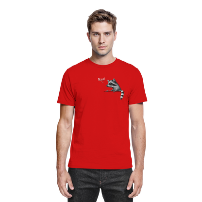 Nope! Frecher verwegener Waschbär - Premium Shirt