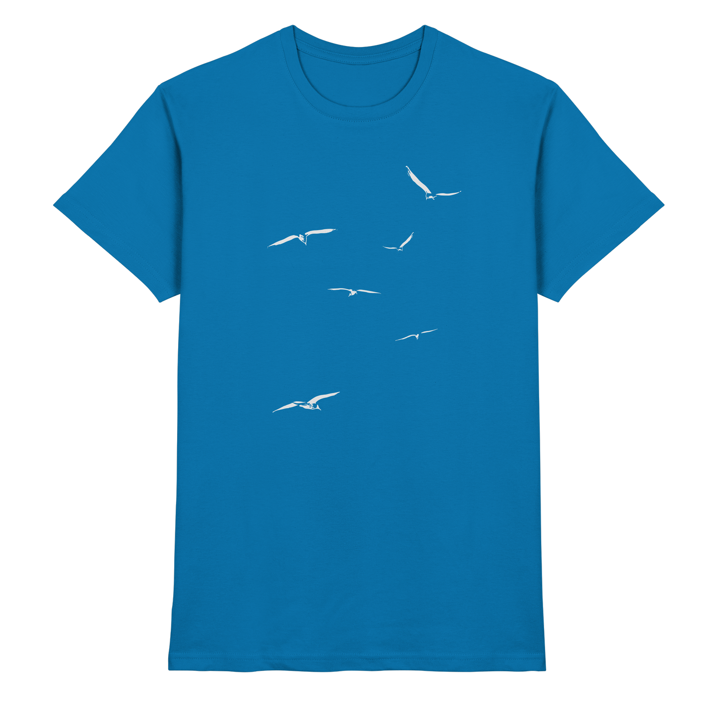 Vogelschwarm – Traum vom Fliegen - Premium Shirt