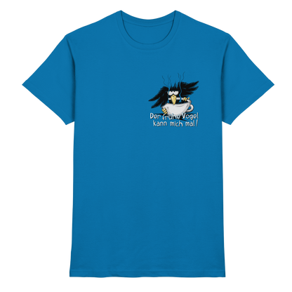 Der frühe Vogel kann mich mal | Kaffee Rabe - Premium Shirt