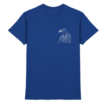 Rabenvater schwarzer Rabe Krähe - Premium Shirt