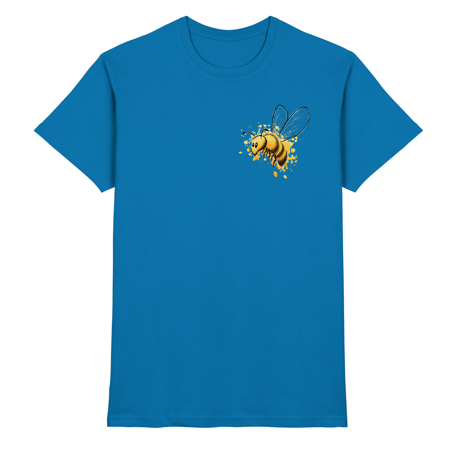 Lässige kleine Honig-Biene - Premium Shirt