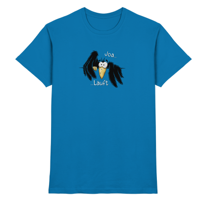 Joa Läuft Krähe gechillter Rabe - Premium Shirt