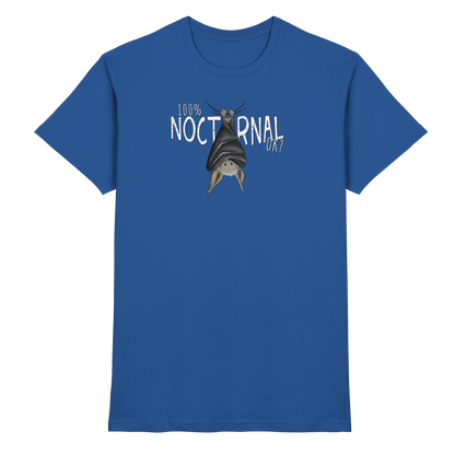 100% nachtaktive Fledermaus - Premium Shirt