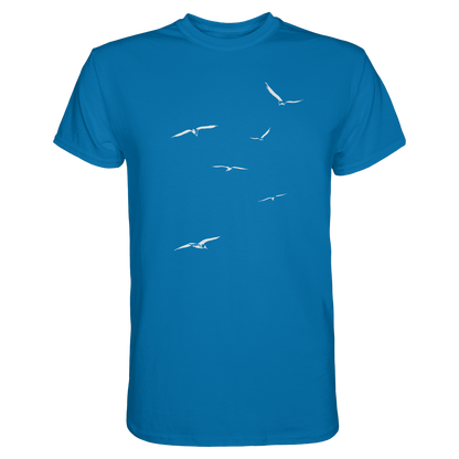 Vogelschwarm – Traum vom Fliegen - Premium Shirt