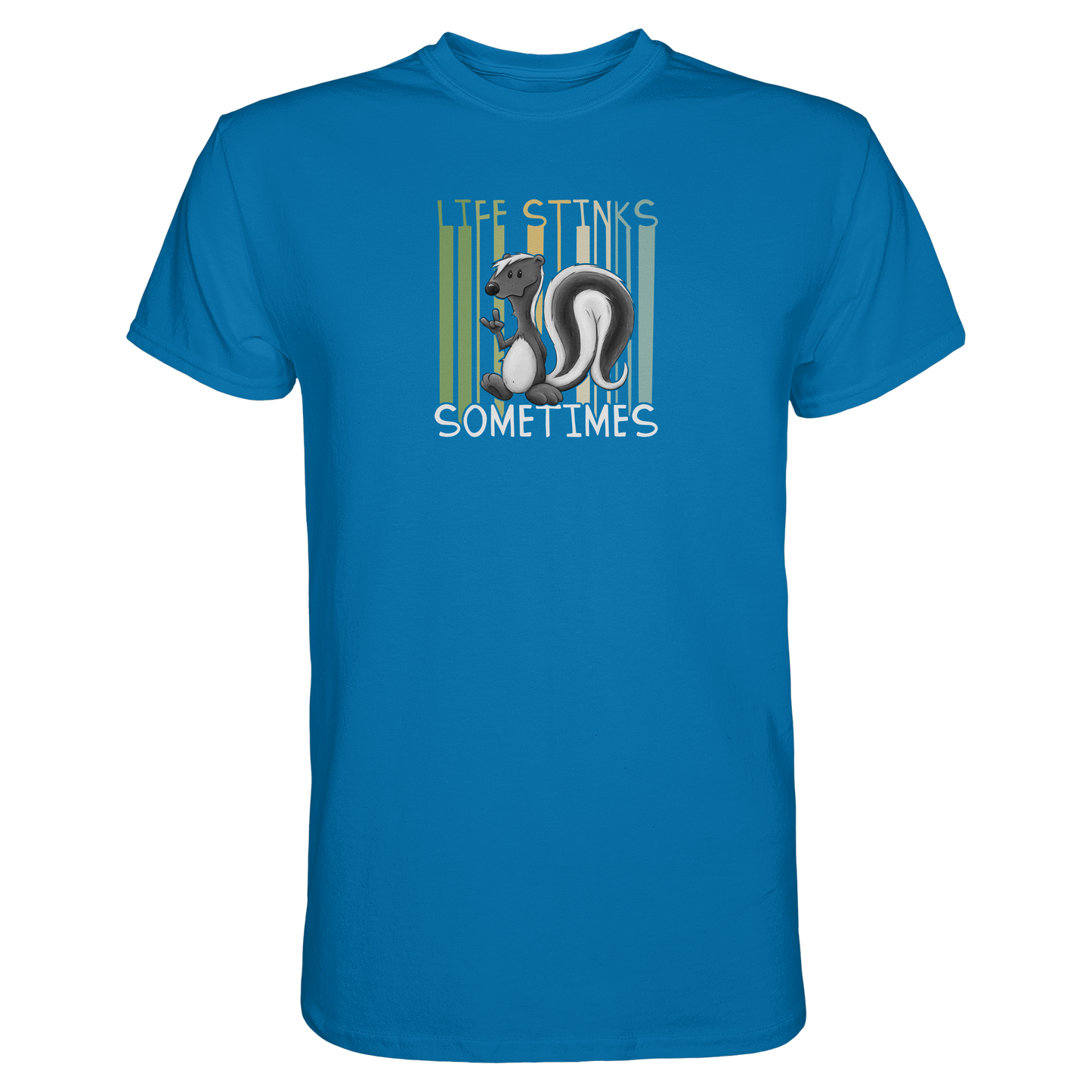 Life Stinks Sometimes Stinktier Weisheit - Premium Shirt