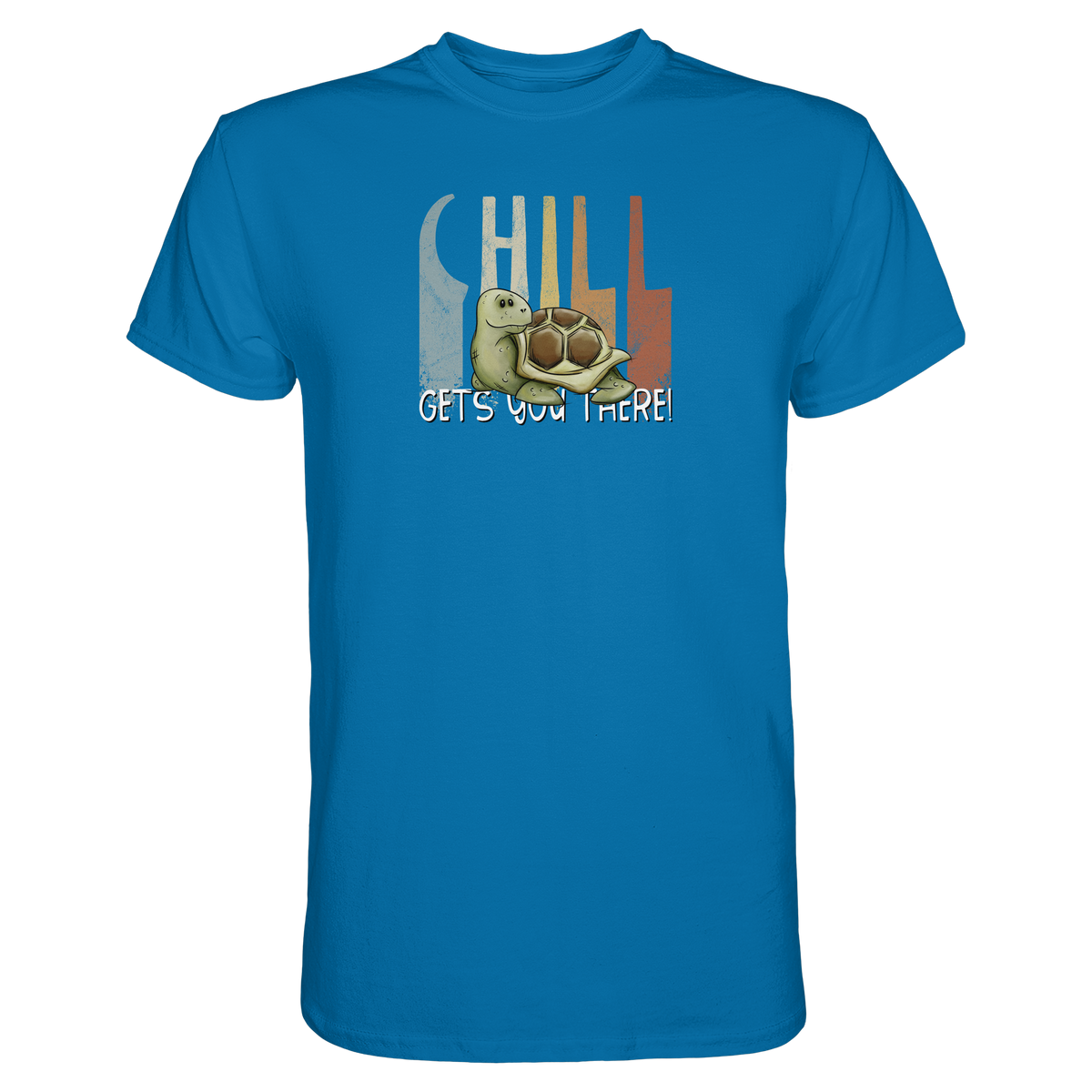 Gechillt gemütliche Schildkröte - Premium Shirt