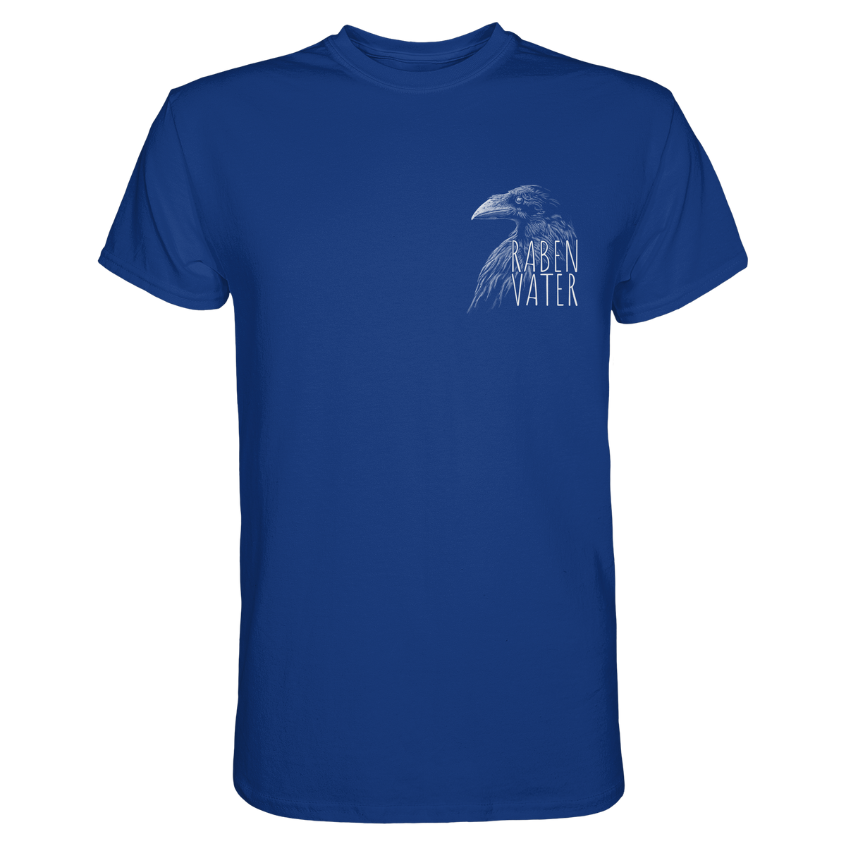 Rabenvater schwarzer Rabe Krähe - Premium Shirt