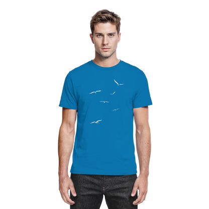 Vogelschwarm – Traum vom Fliegen - Premium Shirt