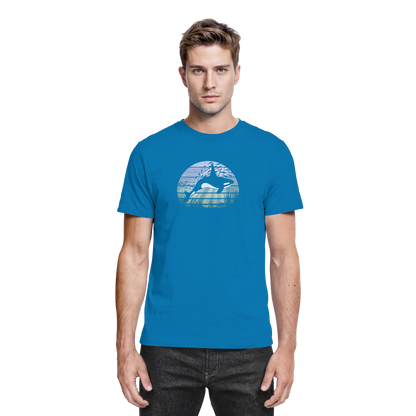 Retro Tiefsee Schwertwal Orca - Premium Shirt