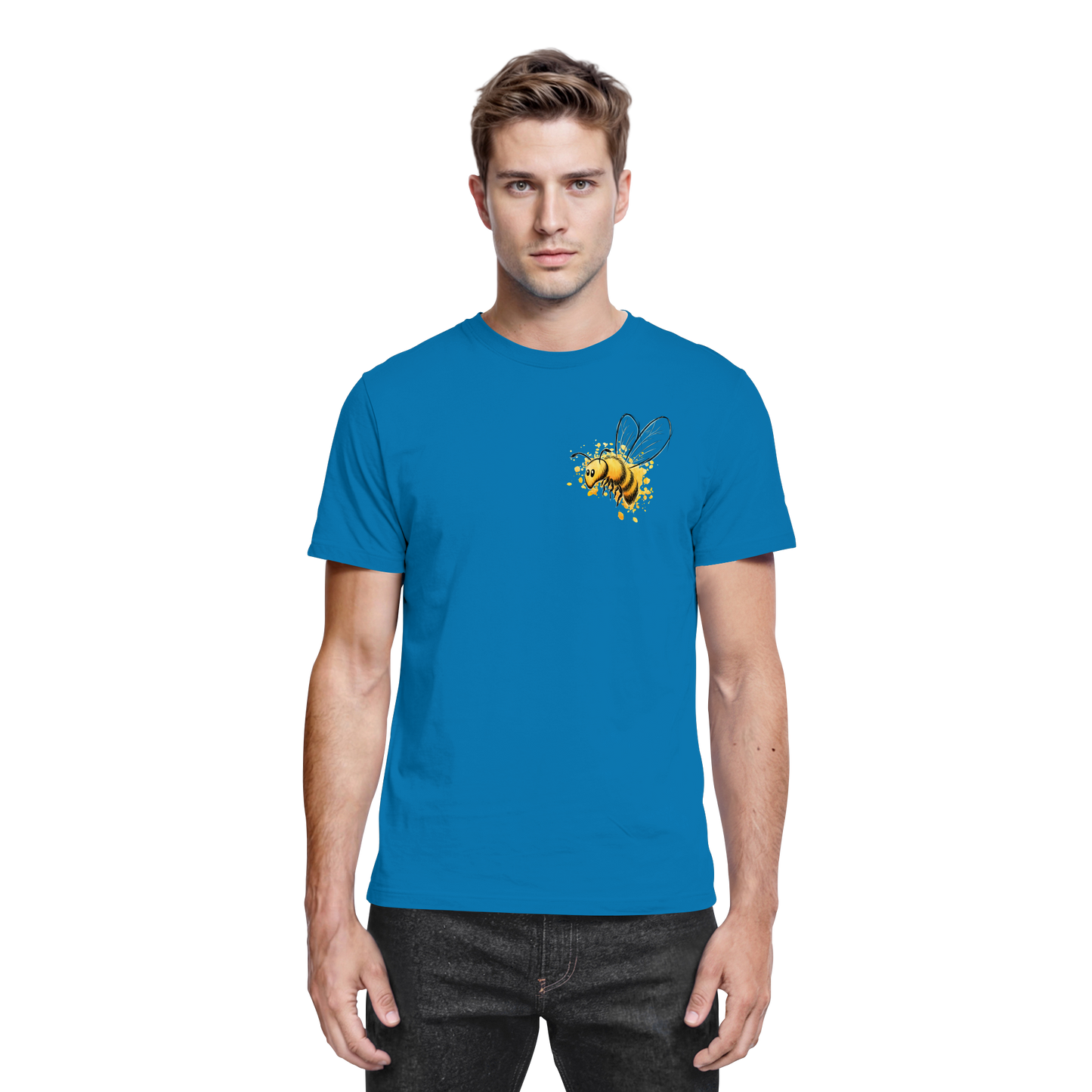 Lässige kleine Honig-Biene - Premium Shirt