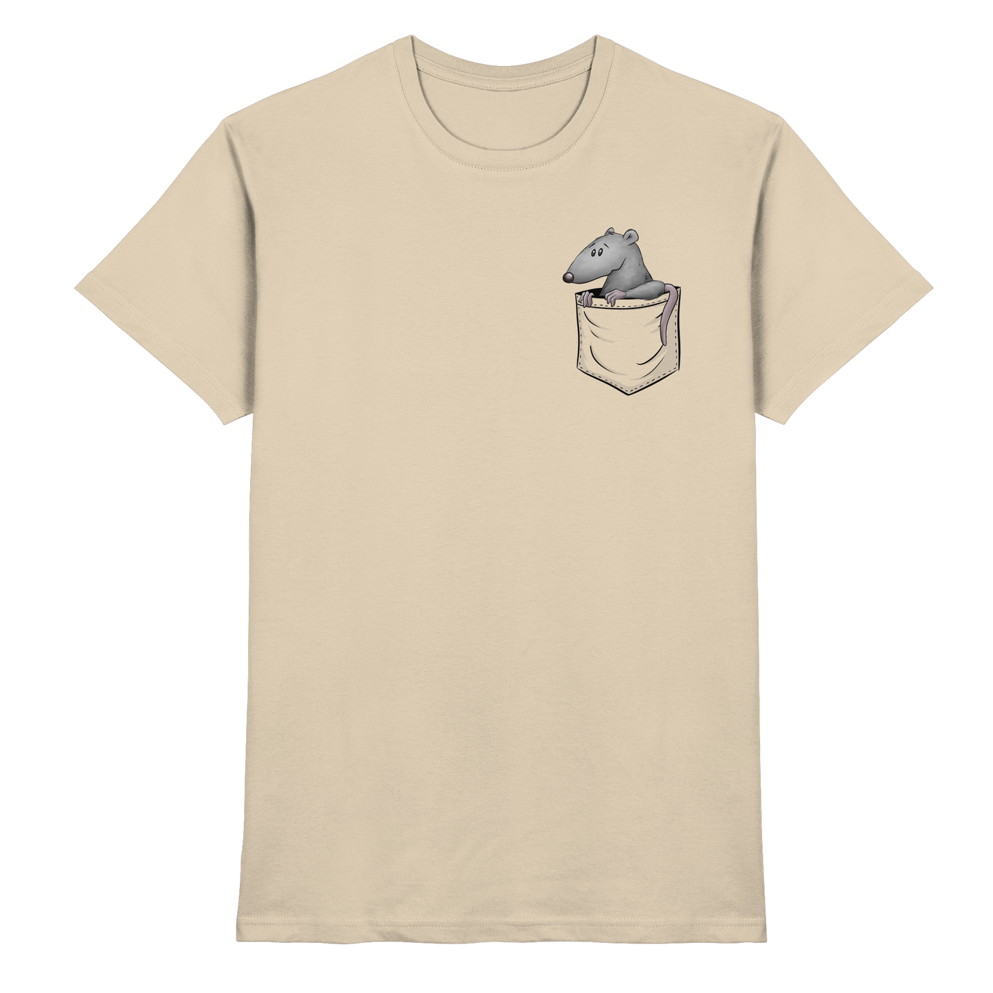 Kleine Ratte in der Tasche - Premium Shirt