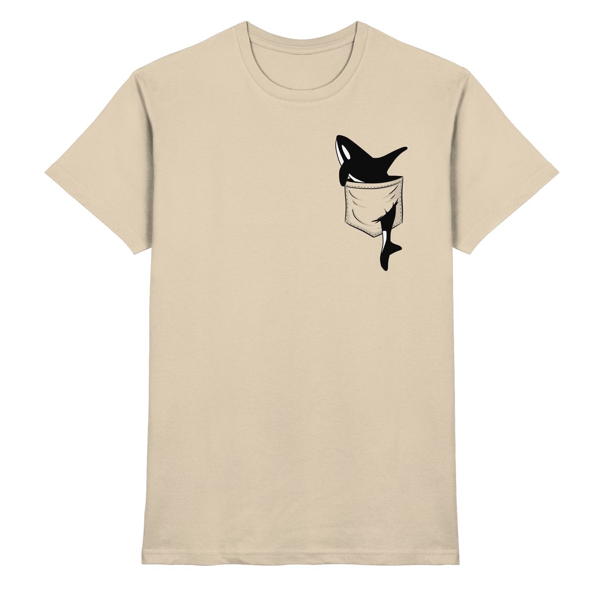 Orca In Deiner Tasche - Premium Shirt
