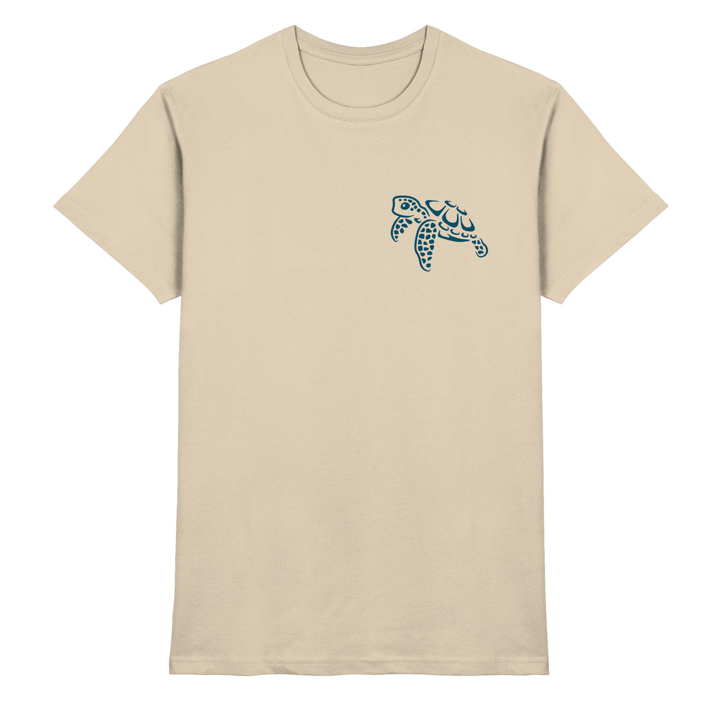 Lässig lustige Wasserschildkröte - Premium Shirt