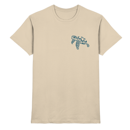 Lässig lustige Wasserschildkröte - Premium Shirt