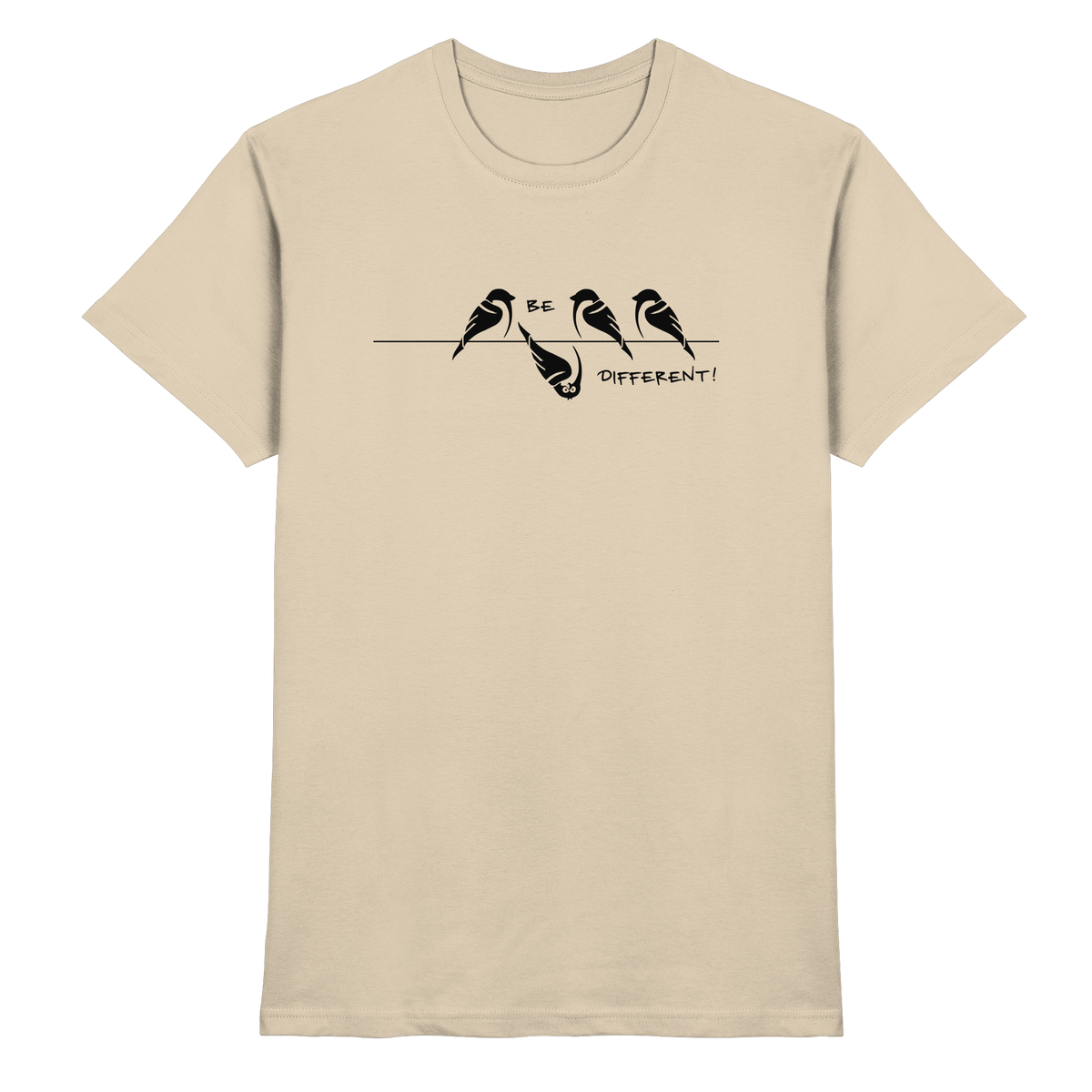 Sei anders, kleiner Spatz - Premium Shirt