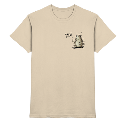 Nö! Grummeliger Igel - Premium Shirt