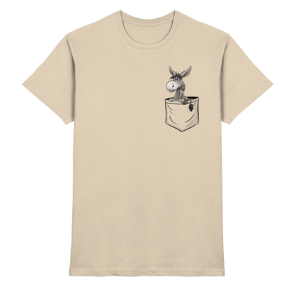 Bockiger Esel in Deiner Tasche - Premium Shirt