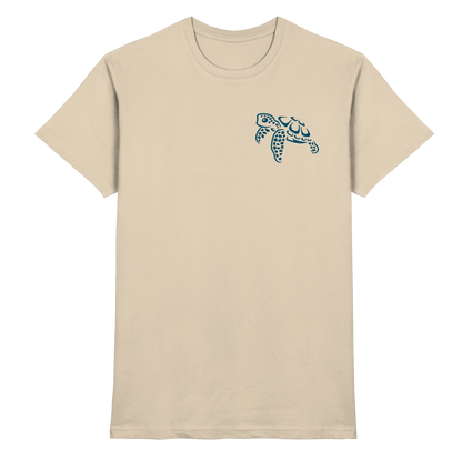 Lässig lustige Wasserschildkröte - Premium Shirt