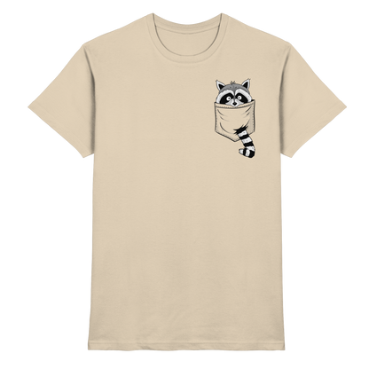 Waschbär in Deiner Tasche - Premium Shirt