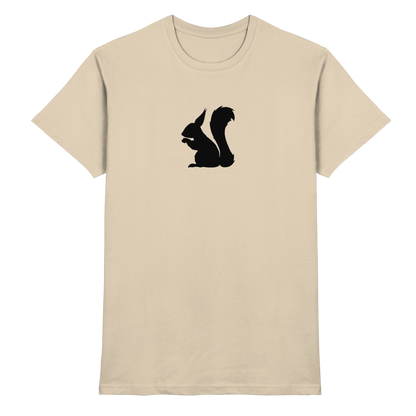 Eichhörnchen Silhouette - Premium Shirt