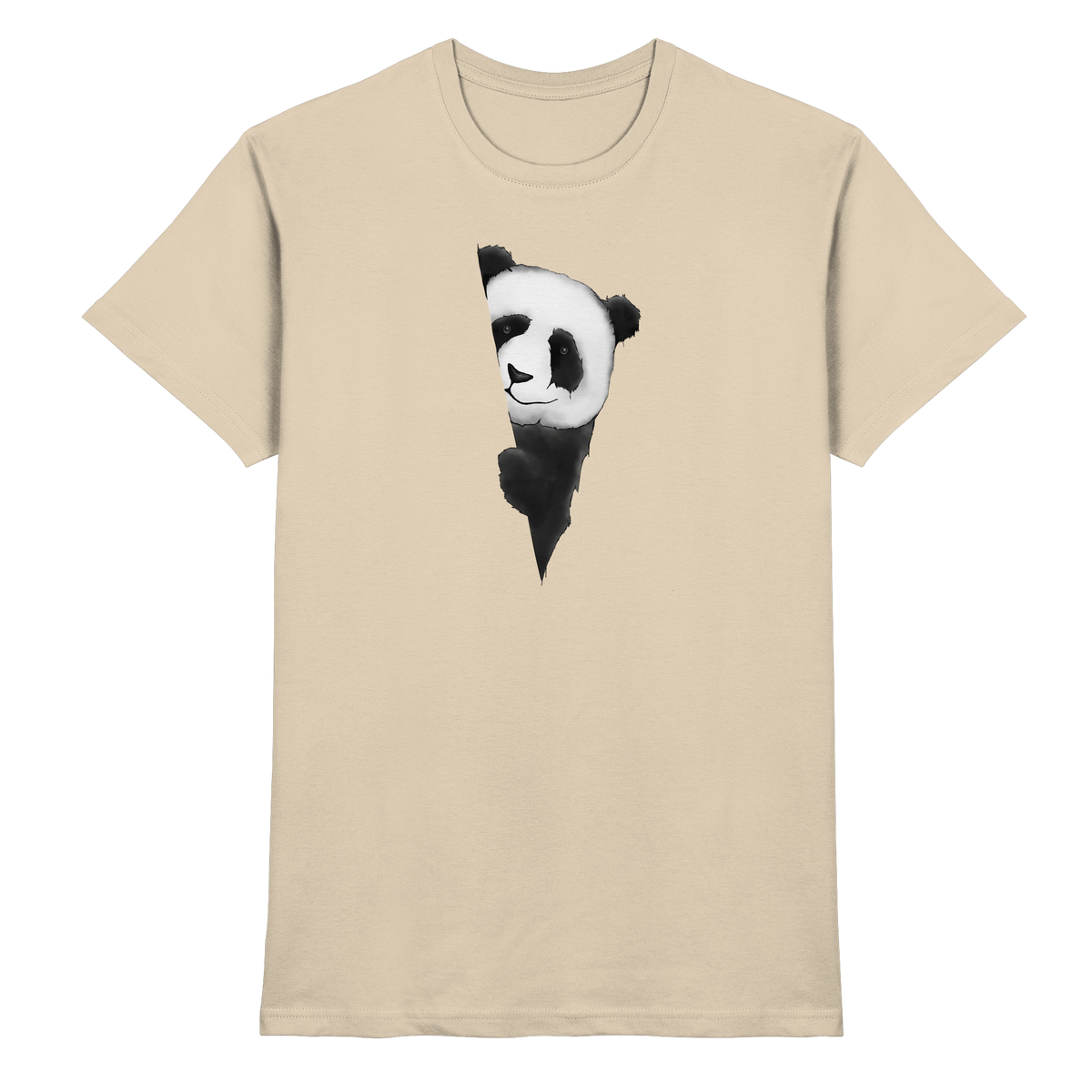 Panda Bär Illustration - Premium Shirt