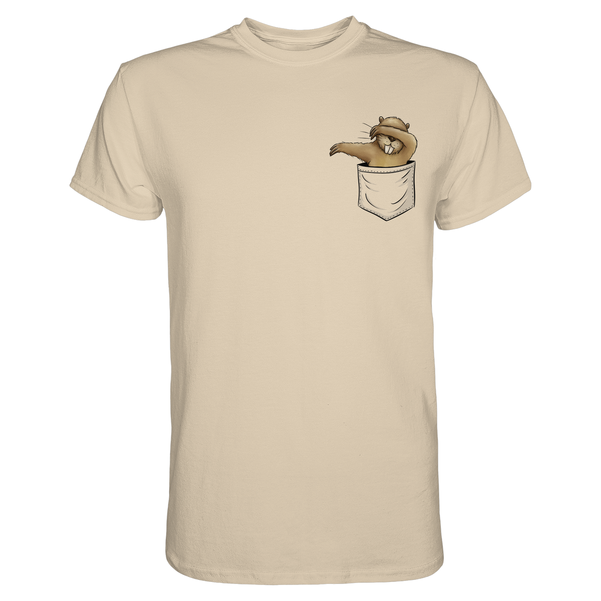 Dabbender Biber in Deiner Tasche - Premium Shirt