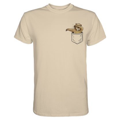 Dabbender Biber in Deiner Tasche - Premium Shirt