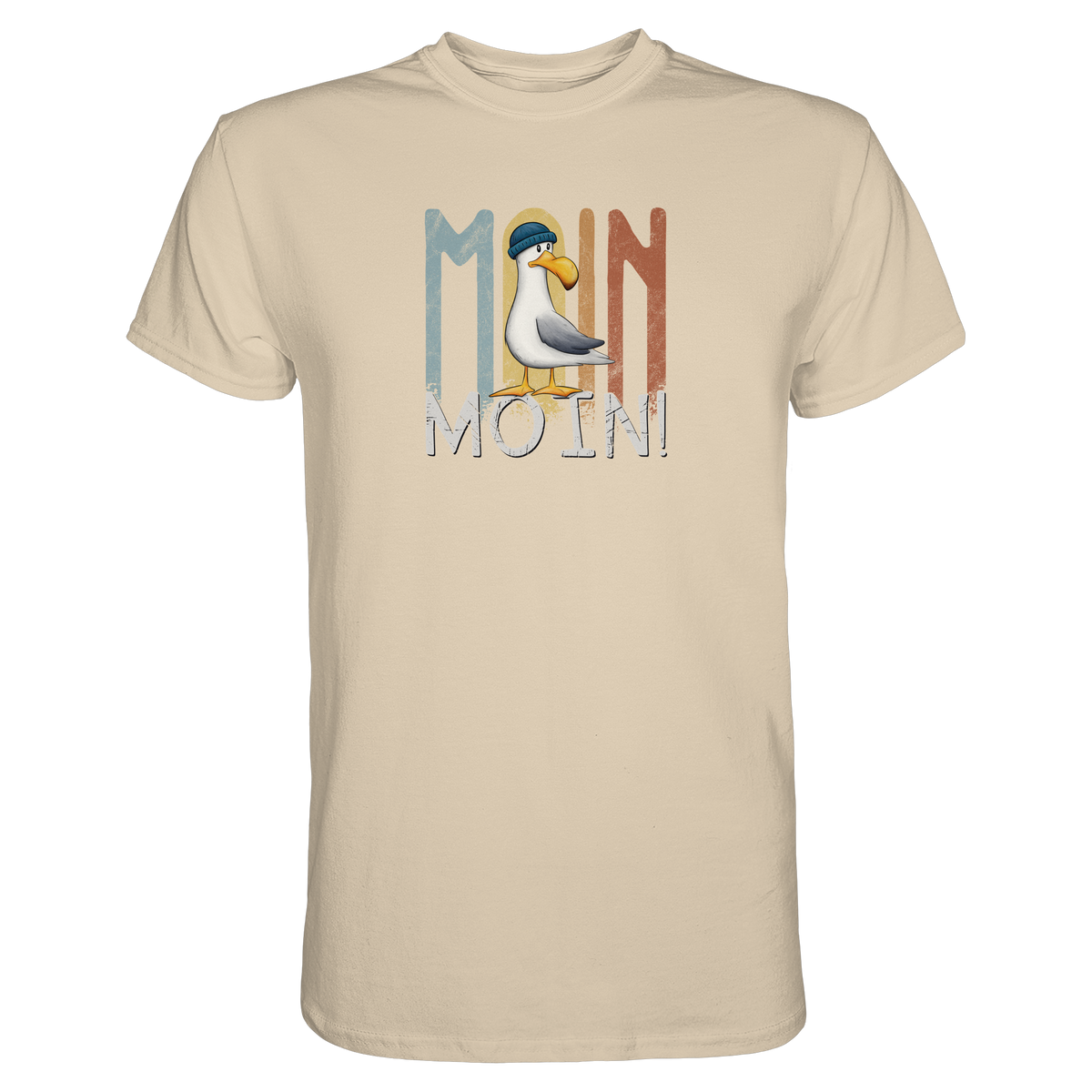 Moin Moin norddeutsche Möwe - Premium Shirt