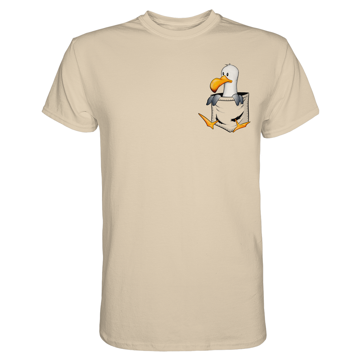 Kleine Möwe In Deiner Tasche - Premium Shirt