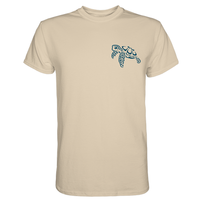 Lässig lustige Wasserschildkröte - Premium Shirt