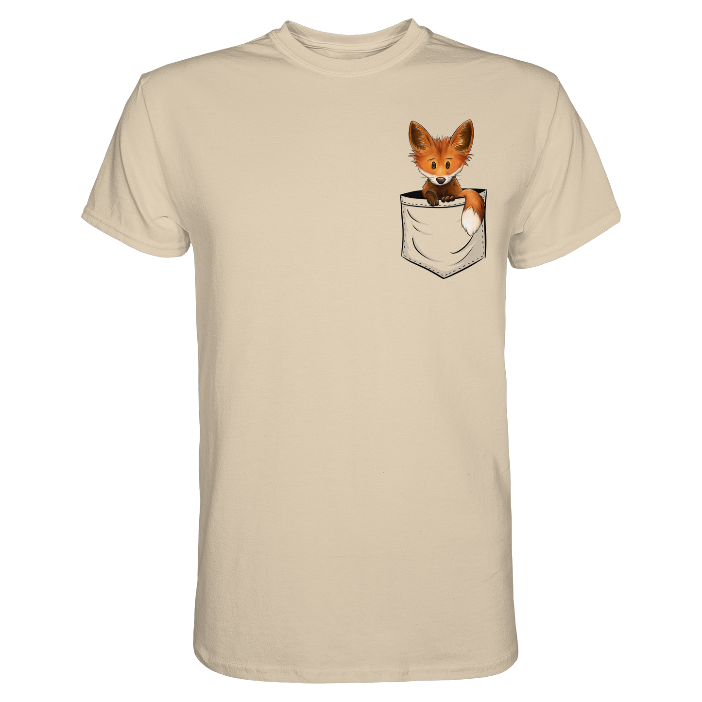 Funky Fuchs in der Tasche - Premium Shirt