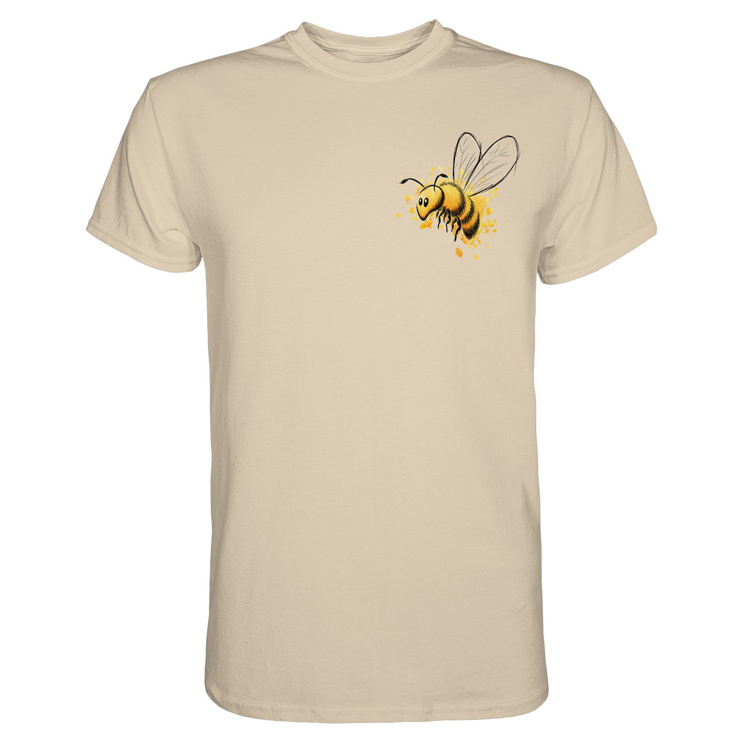 Lässige kleine Honig-Biene - Premium Shirt