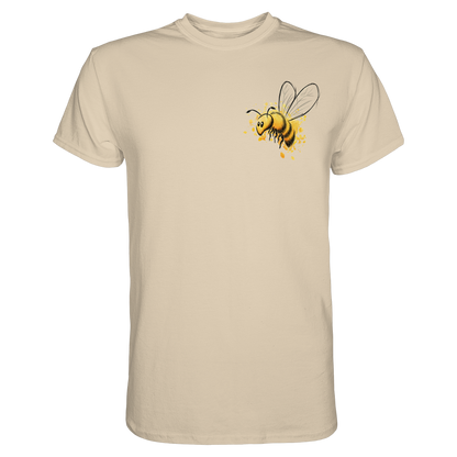 Lässige kleine Honig-Biene - Premium Shirt