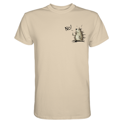 Nö! Grummeliger Igel - Premium Shirt