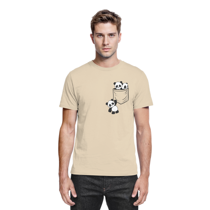 Kawaii Pandas in der Tasche - Premium Shirt